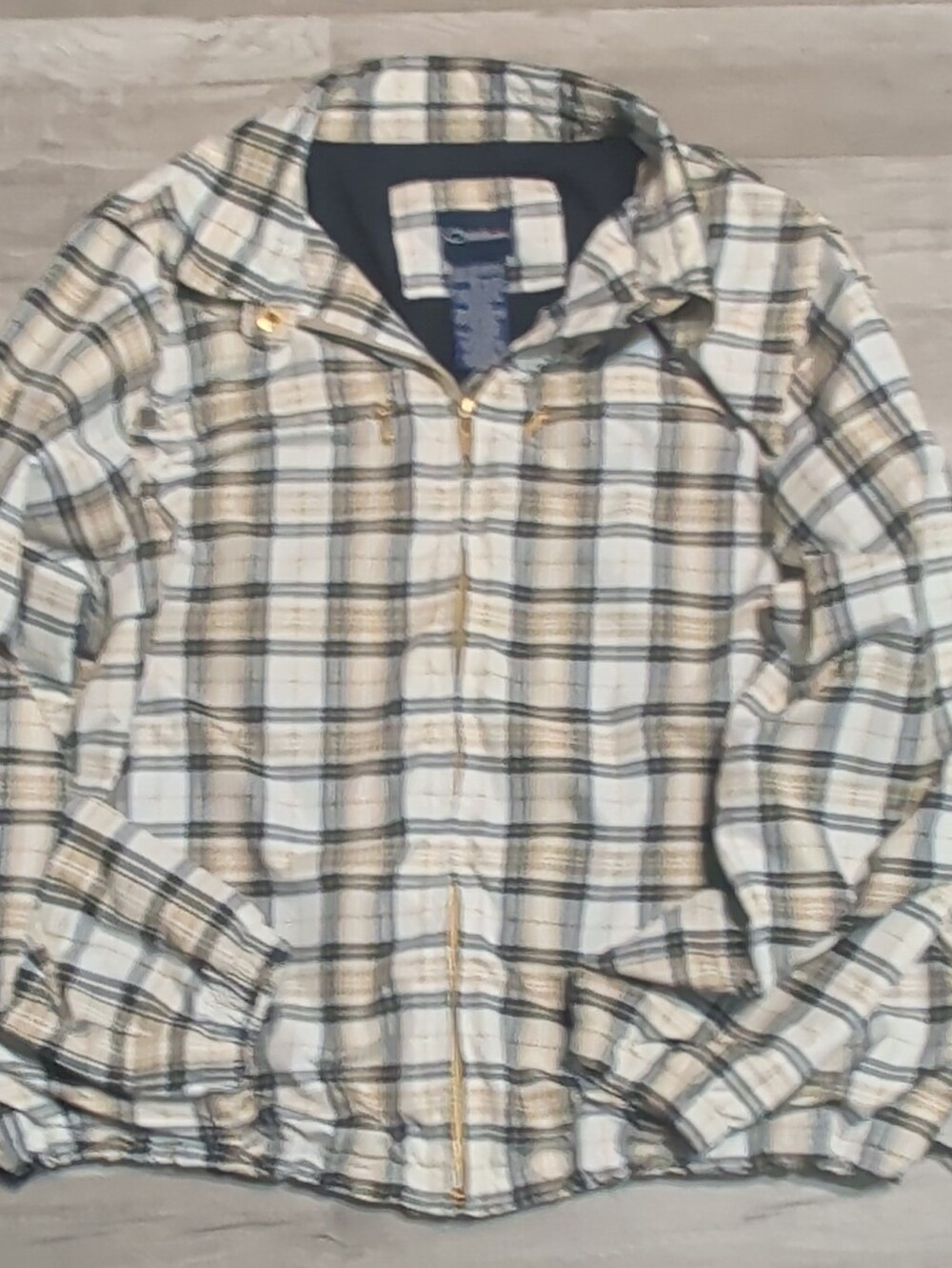 Vintage Catalina Windbreaker - Cream & Navy